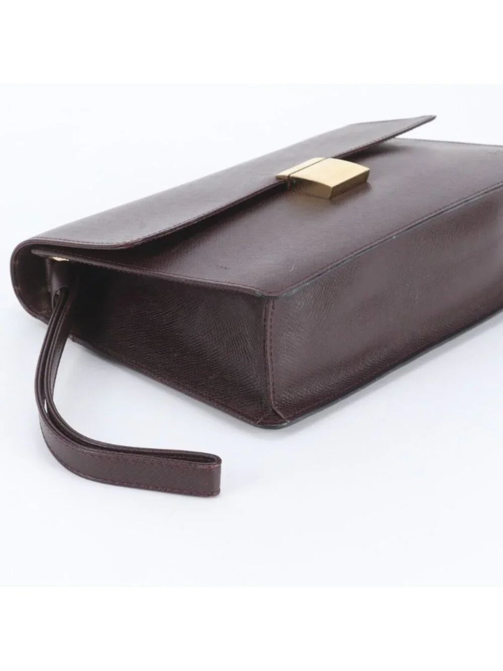 Louis Vuitton Taiga Selenga Leather Clutch Pouch Business